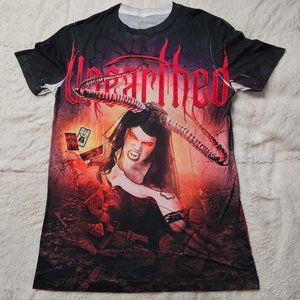 Busch Gardens Howl-o-Scream 2015 Scarlett Woods All-Over Print T Shirt M